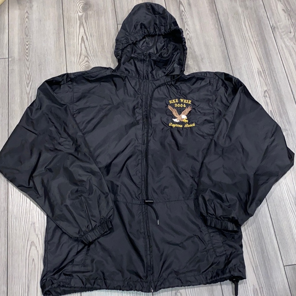 Light jacket/coat , color black ,size M